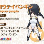 けものフレンズより「コウテイペンギン」